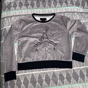 Gray Medium Air Jordan Sweatshirt